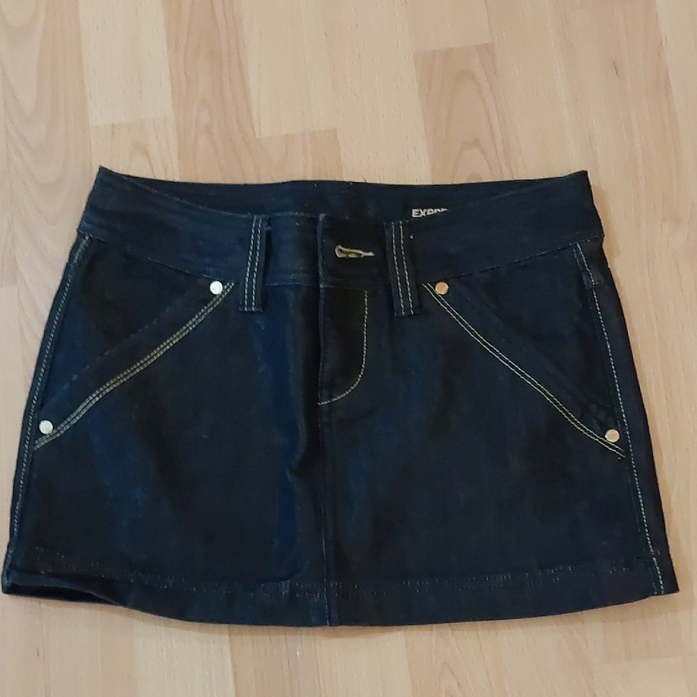 Express  Denim Skirt